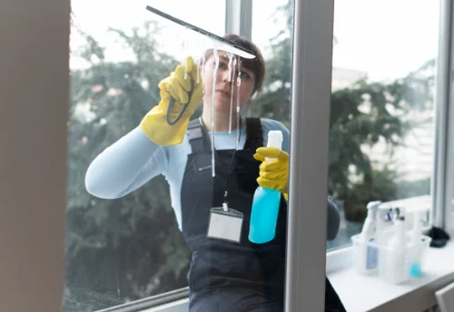 Nettoyage de vitres intérieures et extérieures à Peyrens